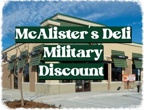 McAlister's Deli Military Discount